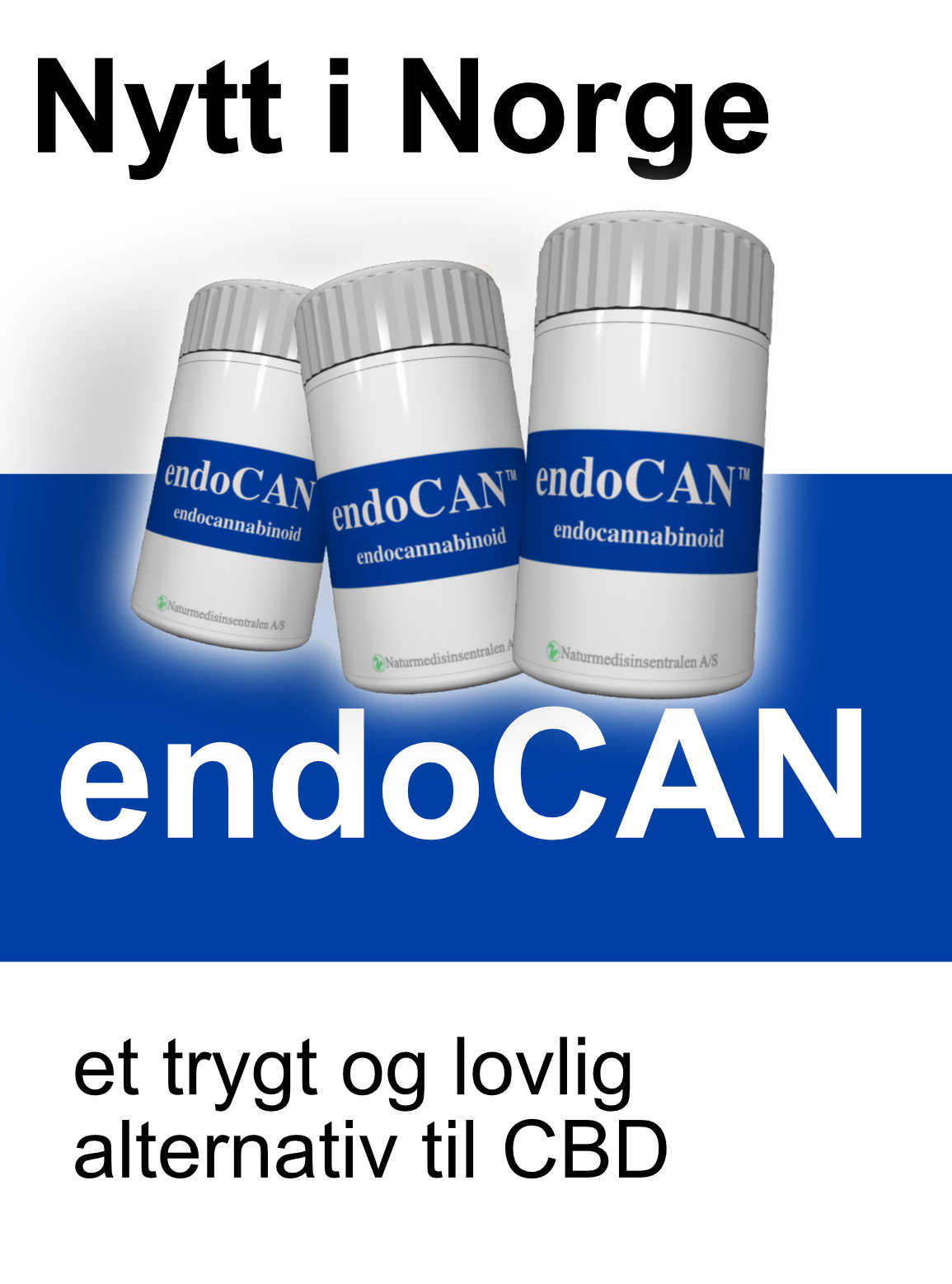 endoCAN alternativ til THC CBD olje helsekost naturmedisin kosttilskudd smerte inflammasjon